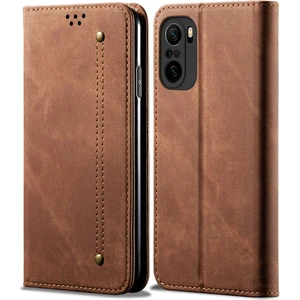 Xiaomi Poco F3 İçin Retro Deri Cüzdan Standlı Kılıf (Yurt Dışından)