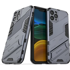 iPhone 11 Pro Max Için Standlı Ince Sert Pc Tpu Düşme Önleyici Koruyucu Kılıf (Yurt Dışından)