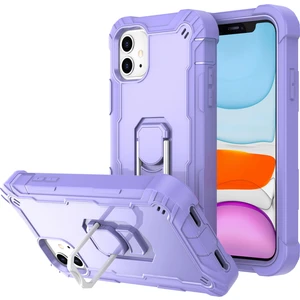 iPhone 11 Için Shockproof Yerleşik Standlı Kılıf (Yurt Dışından)