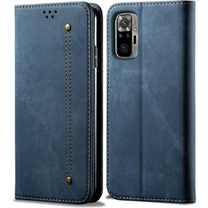 Xiaomi Redmi Note 10 4g / Note 10S Için Retro Deri Flip Cüzdan Standlı Kılıf (Yurt Dışından)