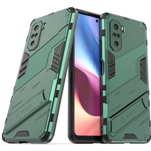 Redmi K40 / K40 Pro Için Standlı Ince Sert Pc Tpu Düşme Önleyici Koruyucu Kılıf (Yurt Dışından)
