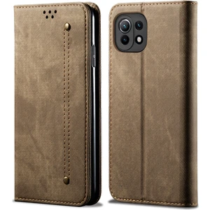 Xiaomi Mi 11 Lite Için Retro Deri Flip Cüzdan Standlı Kılıf (Yurt Dışından)