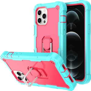 iPhone 12 Pro/iphone 12 Için Shockproof Yerleşik Standlı Kılıf (Yurt Dışından)