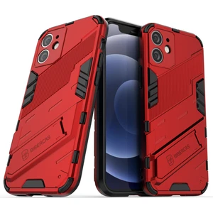 iPhone 12 Mini Için Standlı Ince Sert Pc Tpu Düşme Önleyici Koruyucu Kılıf (Yurt Dışından)