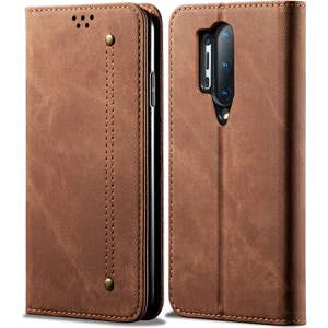 Oneplus 8 Pro Için Retro Deri Flip Cüzdan Standlı Kılıf (Yurt Dışından)