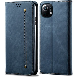 Xiaomi Mi 11 Için Retro Deri Flip Cüzdan Standlı Kılıf (Yurt Dışından)