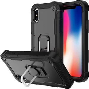 iPhone Xs Max Için Shockproof Yerleşik Standlı Kılıf (Yurt Dışından)