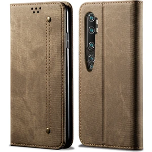 Xiaomi Mi Note 10 / Mi Note 10 Pro Için Retro Deri Flip Cüzdan Standlı Kılıf (Yurt Dışından)