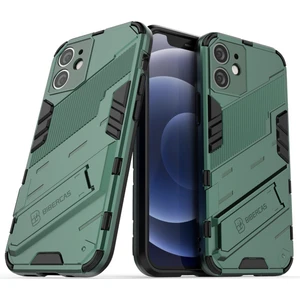 iPhone 12 Mini Için Standlı Ince Sert Pc Tpu Düşme Önleyici Koruyucu Kılıf (Yurt Dışından)