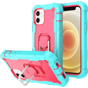 iPhone 12 Mini Için Shockproof Yerleşik Standlı Kılıf (Yurt Dışından)