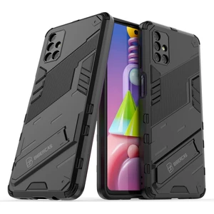 Galaxy M51 Için Standlı Ince Sert Pc Tpu Düşme Önleyici Koruyucu Kılıf (Yurt Dışından)
