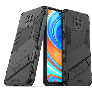 Redmi Note 9 Pro / 9s / 9 Pro Max Için Standlı Ince Sert Pc Tpu Düşme Önleyici Koruyucu Kılıf (Yurt Dışından)