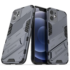iPhone 12 Mini Için Standlı Ince Sert Pc Tpu Düşme Önleyici Koruyucu Kılıf (Yurt Dışından)