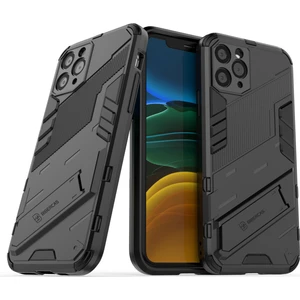 iPhone 11 Pro Max Için Standlı Ince Sert Pc Tpu Düşme Önleyici Koruyucu Kılıf (Yurt Dışından)