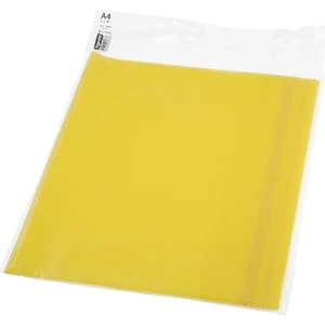 A4 Hazır Defter Kabı Şeffaf Sarı 5'li