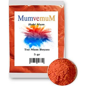 Toz Mum Boya Açık Turuncu