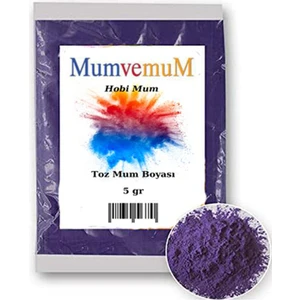 Toz Mum Boya Açık Mor
