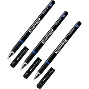 Super True Gel Roller İmza Kalemi Mavi 1.00 mm 3'lü