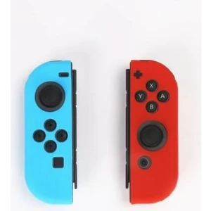 Konsol İstasyonu Nintendo Switch Joy-Con Silikon Koruyucu Kılıf Mavi Kırmızı