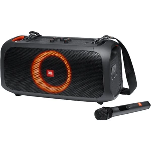 Partybox GO, Bluetooth Hoparlör, IPX4, Siyah Mikrofon Hediyeli