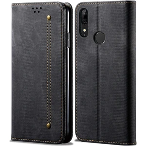 Huawei Y9 Prime 2019 Için Retro Deri Flip Standlı Kılıf (Yurt Dışından)