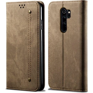 Xiaomi Redmi Note 8 Pro Için Retro Deri Flip Standlı Kılıf (Yurt Dışından)