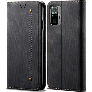 Xiaomi Redmi Note 10 4g / Note 10S Için Retro Deri Flip Cüzdan Standlı Kılıf (Yurt Dışından)