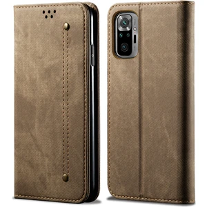 Xiaomi Redmi Note 10 4g / Note 10S Için Retro Deri Flip Cüzdan Standlı Kılıf (Yurt Dışından)