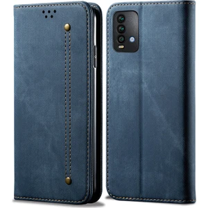 Xiaomi Redmi 9t / Redmi 9 Power Için Retro Deri Flip Cüzdan Standlı Kılıf (Yurt Dışından)
