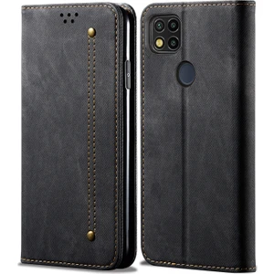 Xiaomi Redmi 9c Için Retro Deri Flip Cüzdan Standlı Kılıf (Yurt Dışından)