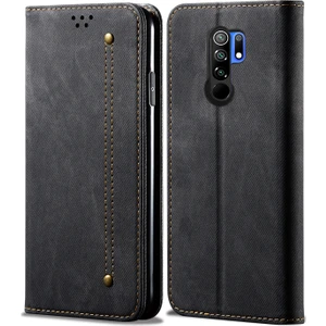 Xiaomi Redmi 9 Için Retro Deri Flip Cüzdan Standlı Kılıf (Yurt Dışından)