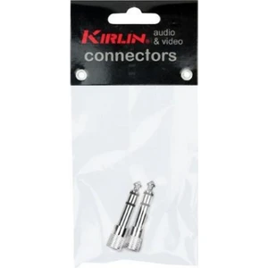 Kırlın 1/4\" Trs M - 3.5mm Trs F, 2li Nickel Kaplı Dönüştürücü
