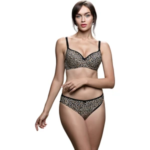 Telli Dolgusuz Sütyen Leopar - 80B