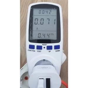 Wattmetre Priz Tipi Enerji Tüketim Ölçer