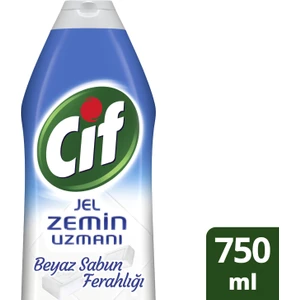 Jel Zemin Uzmanı Yüzey Temizleyici Beyaz Sabun Ferahlığı 750 ML