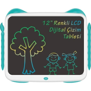 Wicue 12" Panda LCD Dijital Renkli Çizim Tableti