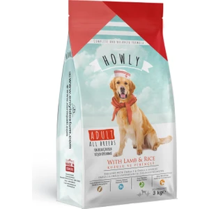 Kuzulu ve Pirinçli Tüm Irklar Için Yetişkin Köpek Maması 3kg