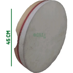 Onaç Shop Bendir El Yapımı Özel Deri Bendir Zilsiz 45 cm
