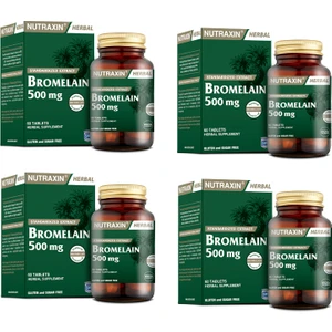 Bromelain 60 Kapsül X4 Adet