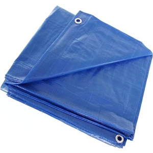 8x8 Metre Mavi Su Geçirmez Eşya Branda Çadır Bahçe Balkon Mobilya Koruma Örtüsü Bıranda Yağmurluk Kapsüllü