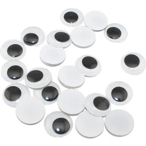 Oynar Plastik Göz Oyuncak Göz 15 mm - 50 Adet