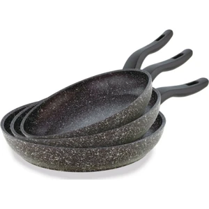 Cook Case 3lü Granit 4 mm Tava Seti