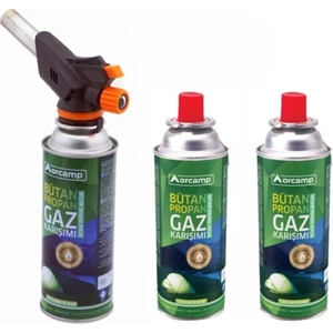 Orcamp Çakmaklı Kartuş Pürmüz Set CX-500-227 -2'li Yedek Kts 227 gr Tüp( Avantaj)