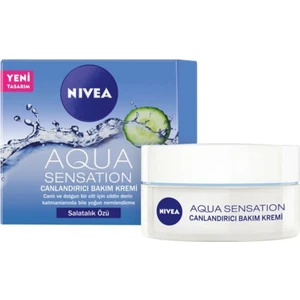 Aqua Sensation Salatalık Özlü Canlandırıcı Bakım Kremi Yeni Niveaaqua 50ML