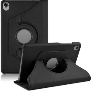 Lenovo Tab M8 Hd TB-8505F 360 Derece Dönen Standlı Deri Kılıf + Nano Cam Ekran Koruyucu