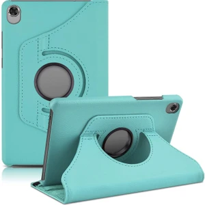 Lenovo Tab M8 Hd TB-8505F 360 Derece Dönen Standlı Deri Kılıf + Nano Cam Ekran Koruyucu
