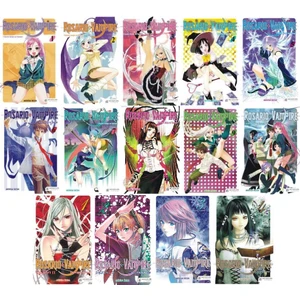 Rosario + Vampire: Tılsımlı Kolye ve Vampir Manga Seti (1. ve 2. Sezon) - 14 Kitap - Akihisa Ikeda
