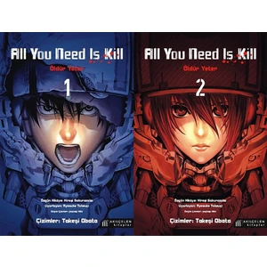 All You Need Is Kill (Öldür Yeter) Manga Seti - 2 Kitap - Hiroşi Sakurazaka