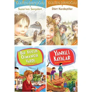 Genç Timaş 8+ Yaş Okunması Gerekenler Seti / Suna'nın Serçenleri - Dört Kardeştiler - Bir Küçük Osmancık Vardı - Yankılı Kayalar