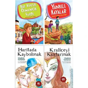8+ Yaş Okunması Gerekenler Seti / Bir Küçük Osmancık Vardı - Yankılı Kayalar - Haritada Kaybolmak - Kraliçeyi Kurtarmak